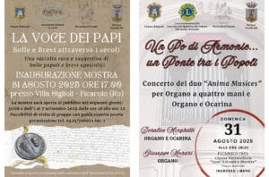 Mostra "La Voce dei Papi" e Concerto d'Organo a Ficarolo