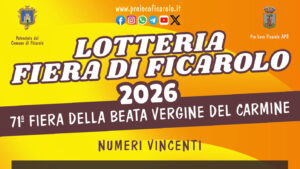 elenco premi lotteria @ fiera di ficarolo 2026